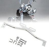 Barra de Suporte de Luz Cromada SKTYANTS para Motocicletas Harley, Honda, Suzuki, Yamaha e Kawasaki - imagem 1