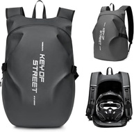 Mochila para Motociclista 40L Impermeável - Capacete Integrado, Grande Capacidade e Resistente à Chuva da Amazônia" - imagem 2