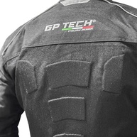 Jaqueta Moto Motociclista Vent GP Tech COM Proteções Ventilada EPI Verão urbano Pista - imagem 3