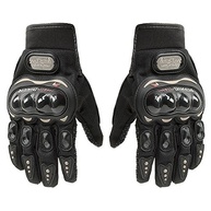 Luva Moto Motocross Bike Pró Preta com Proteção Fibra de Carbono - Segurança e Estilo! - imagem 2