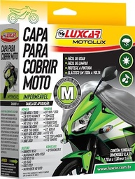 Capa para Moto Luxcar Motolux M - Proteção Impermeável e Refletiva - imagem 2