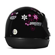Capacete Pro Tork Feminino Sport For Girls: Segurança e Estilo para Mulheres Motoqueiras - imagem 2