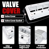 MITZONE Tampa Válvula Motor Alumínio para BMW E38/E39 4.4L V8 (Esquerda/Direita) - imagem 4