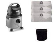 Kit 3 Sacos Descartáveis para Aspirador Electrolux A10 Smart - Compatibilidade Total + Filtro Motor - imagem 1