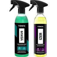 Kit Limpeza Profunda Rodas e Motor Vonixx: Vexus 500ml + Izer 500ml - imagem 1