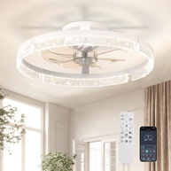 Ventilador de Teto Hivento com Controle App e Remoto | Luz LED Dimerizável e Motor DC Silencioso - imagem 1