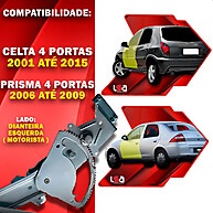 Máquina Vidro Celta/Prisma 2001-2015 Lado D – Sem Motor - imagem 2