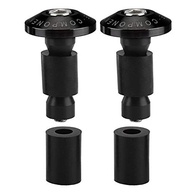Protetores de Guidão Qiilu 22mm 7/8" para Motores, ATV e Offroad (Preto) - imagem 2