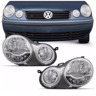 Farol Polo Hatch Sedan 2003-2006 Cromado Lado Esquerdo (Motorista) - Qualidade e Estilo - imagem 2