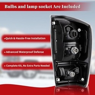 Conjunto de Luzes Traseiras para Toyota Tacoma 2005-2015 (Motorista e Passageiro) - imagem 5