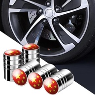 Tampas de Válvula de Pneu Premium (5 Peças) - Proteção Anti-Pó para Carros, Motos e Bicicletas - imagem 3