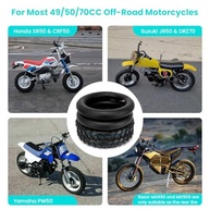 Kit 2 Pneus Off-Road 2.50-10 e Câmaras Resistentes para Motos 50cc/70cc - Honda CRF50/XR50, Suzuki - imagem 4