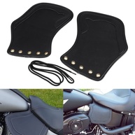 Protetor de Calor Lateral em Couro Universal para Motos - Harley, Honda, Yamaha e Mais! - imagem 1