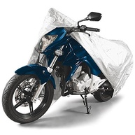 Capa para Moto Tramontina Cinza Impermeável - Proteção Total para Motos até 2,2M - imagem 2