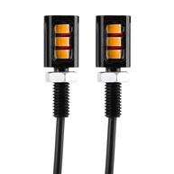 Luz de Placa LED Amarela Lyrlody 12V 3W Universal - Segurança e Estilo para Carros e Motos - imagem 1