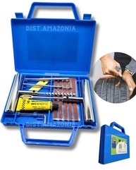 Kit Essencial: Reparo Rápido de Pneus com Maleta e Macarrão para Carros e Motos - imagem 2