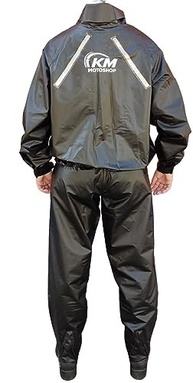 Capa de Chuva PVC KM Motoshop EGG: Leve, Resistente e 100% Impermeável para Motoqueiros - imagem 3
