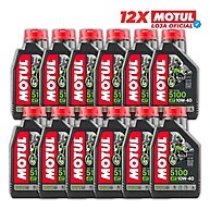 Motul 5100 4T 10W40: Kit 12 Litros para Motor 4 Tempos - imagem 1