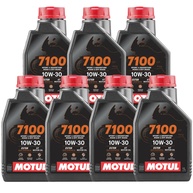 Motul 7100 10W-30: Óleo Sintético para Moto Top! - imagem 1