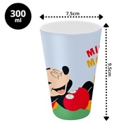 Kit 8 Copos Festa Infantil Melamina Mickey Mouse Disney 300ml - Diversão Segura e Estilosa - imagem 4