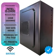 COMPUTADOR COMPLETO CORE I5 2400, 16GB DDR3, SSD 480GB, WIFI + MONITOR 19" + KIT TECLADO E MOUSE - imagem 3