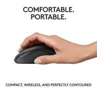 Mouse Sem Fio Logitech M240 com Conexão Bluetooth, Clique Silencioso, Design Ambidestro Compacto, Bateria de 18 Meses, Compatível com Windows, macOS, ChromeOS - Grafite - imagem 5