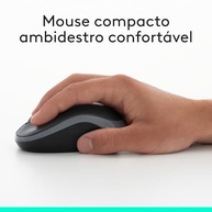 Combo Teclado e Mouse sem fio Logitech MK270 com Teclas de Mídia de Fácil Acesso, Conexão USB, Pilhas Inclusas e Layout ABNT2 - imagem 4