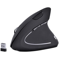 MOUSE SEM FIO RECARREGÁVEL 2.4 GHZ VERTICAL ERGONÔMICO ORTOPÉDICO POWER FIT 1600 DPI PRETO USB - PM300 - VINIK - imagem 3