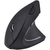 MOUSE SEM FIO RECARREGÁVEL 2.4 GHZ VERTICAL ERGONÔMICO ORTOPÉDICO POWER FIT 1600 DPI PRETO USB - PM300 - VINIK - imagem 1