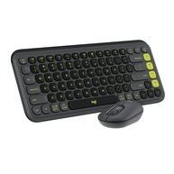 Combo Teclado e Mouse sem fio Logitech POP Icon com Teclas e Botões Personalizáveis, Clique Silencioso, Easy-Switch para até 3 dispositivos e Conexão Bluetooth - Grafite - imagem 1