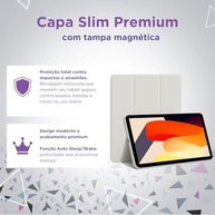 Kit Capa Slim para Xiaomi Redmi Pad SE 11": Película de vidro + Caneta Precision + Teclado e Mouse (Rhinow) - imagem 3