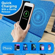 Mousepad Carregador 3-em-1: Wireless, Dobrável e Rápido! - imagem 4