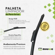 Kit Palhetas Híbridas Mouwa MH2620 + Traseira para Land Rover Discovery Sport (2014-2069) - imagem 4