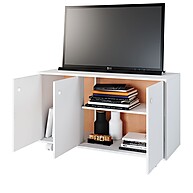 Rack TV 40" 3 Portas Branco - PNR Móveis - imagem 2