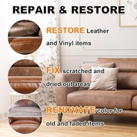 STARTSO WORLD Bálsamo Reparador de Couro Marrom 340g: Renove Móveis, Sofás e Carros! - imagem 4