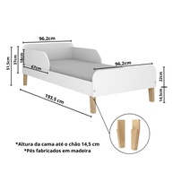 Cama Infantil Montessoriana Mimo – Movelbras - imagem 2
