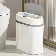 Lixeira Automática 12L com Sensor de Movimento Inteligente - Design Moderno e à Prova d'Água - imagem 1
