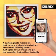 Mozabrick Qbrix - Conjunto de Construção Fotográfica Solar com 3500 Tijolos | Pixel Art Personalizado - imagem 3