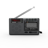 Rádio Portátil XHDATA D368: Ondas Curtas, Bluetooth, MP3 e Bateria Recarregável - imagem 2