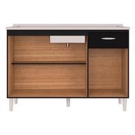 Balcão de Cozinha com Pia Inox 120cm 3 Portas - Mpozenato - imagem 2