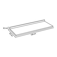 Aparador Bar 120cm Avena Touch - Mpozenato - imagem 2