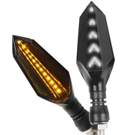 Indicadores de Seta LED para Yamaha MT-03, MT-07, MT-09, FZ-09, FZ-07 - Segurança e Estilo para Sua Moto - imagem 1