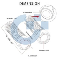 Manoplas de Guidão para Yamaha MT-07, MT-03, MT-01: Conforto e Estilo CNC - imagem 4