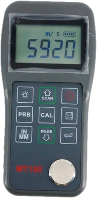 Medidor de Espessura Ultrassônico MT180: Precisão Multimodo para Diversos Materiais - imagem 2