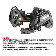 Câmbio Traseiro 12v Absolute Wild 2 – Leveza e Performance MTB - imagem 2