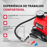 Compressor de Ar Portátil 12V MTX: Potência e Praticidade para Seu Veículo - imagem 4