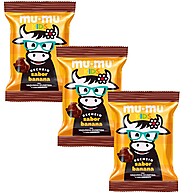 Mu-Mu Kids Banana: Kit 3 Chocolates Divertidos! - imagem 1