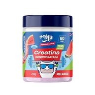 +Mu Creatina Monohidratada 100% pura Sabor Melancia - 210g - imagem 3