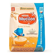 Mucilon Arroz e Aveia: Cereal Infantil que Fortalece Imunidade e Desenvolvimento Cerebral - imagem 1