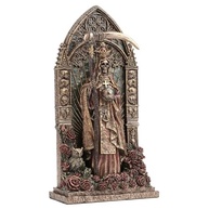 Escultura Santa Muerte em Bronze Fundido a Frio - 24cm | Veronese Design - imagem 4